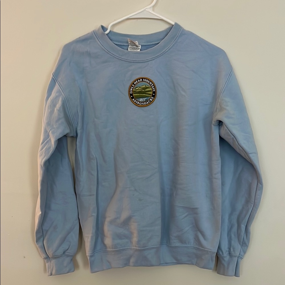 Light Blue Adirondack Crewneck Sweater